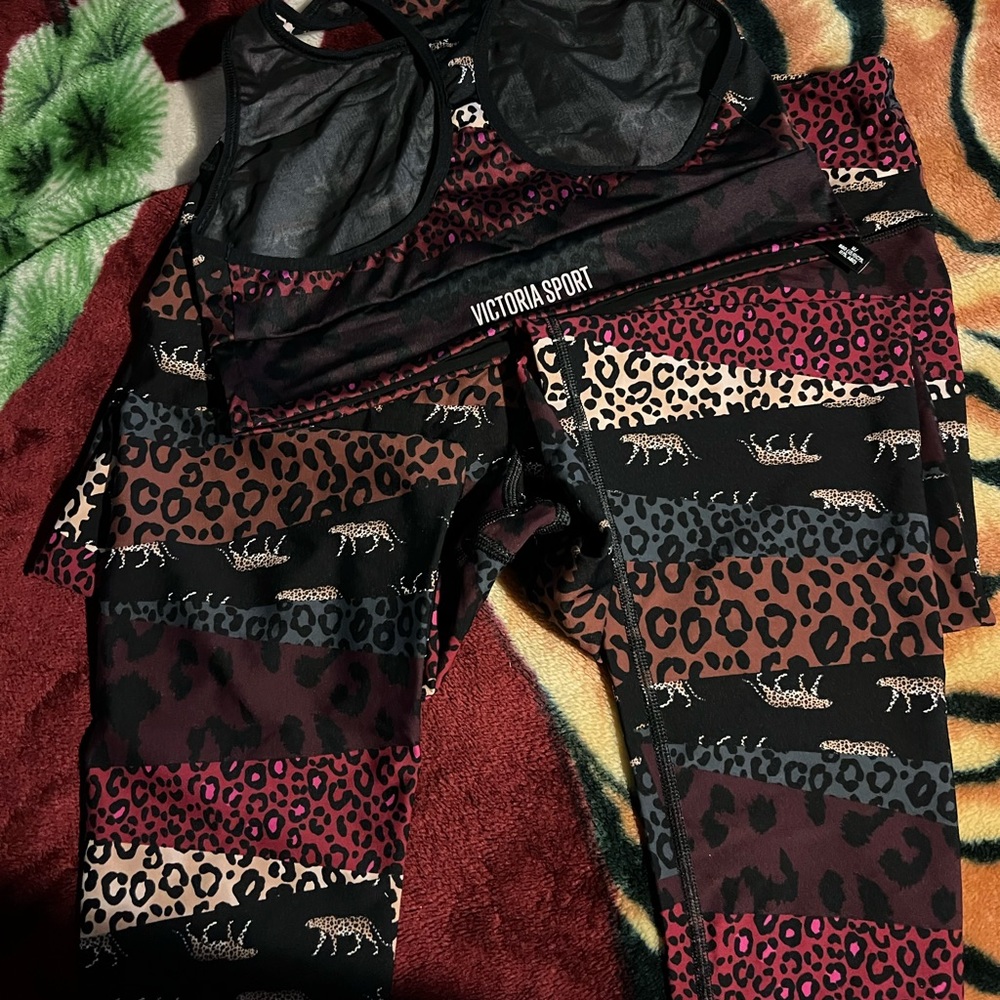 Victoria Sport Workout Set! Animal prints NWOT